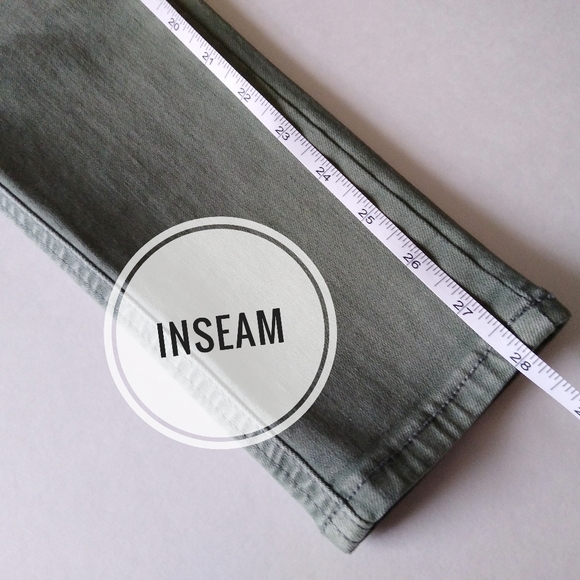 American Eagle Hi-Rise Jegging 4 olive green Khaki - Picture 6 of 11